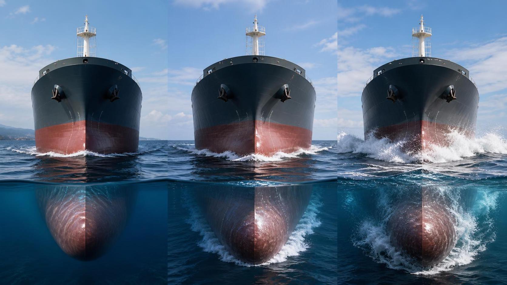 How Bulbous Bow Performance Changes with Speed, Draft, and Sea State