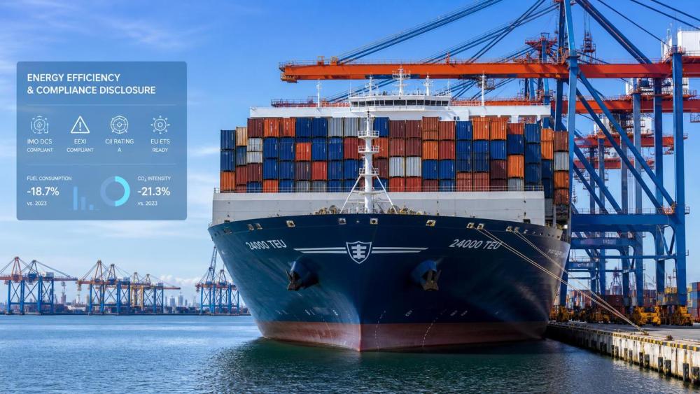 IMO activates CII mandatory disclosure, 24,000TEU container ship operation and charter terms are under pressure IMO activates CII mandatory disclosure, 24,000TEU container ship operation and charter terms are under pressure