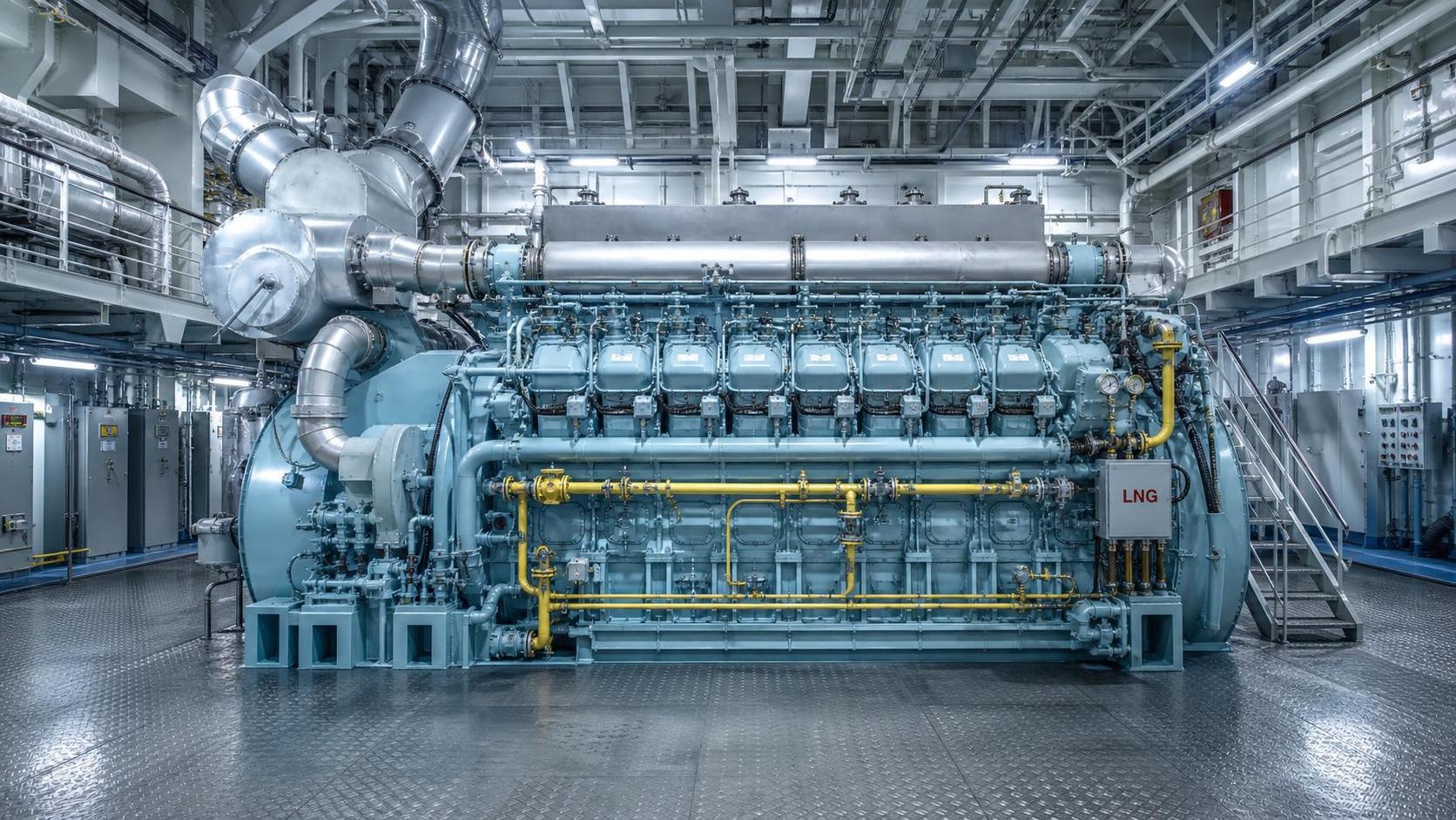 What affects dual-fuel engines performance under LNG load changes