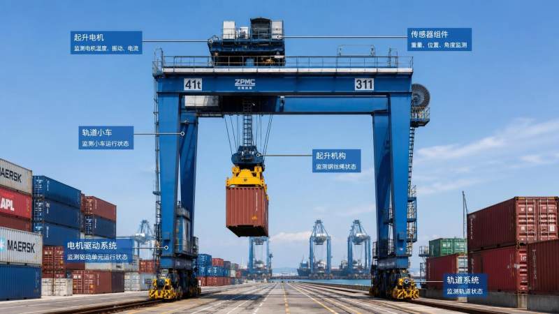 When does terminal crane condition monitoring reduce unplanned downtime?