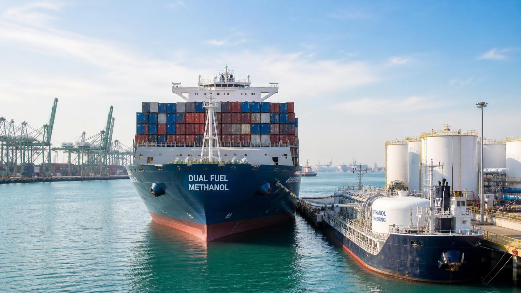 Can Singapore provide reliable methanol bunkering for vessel operations?