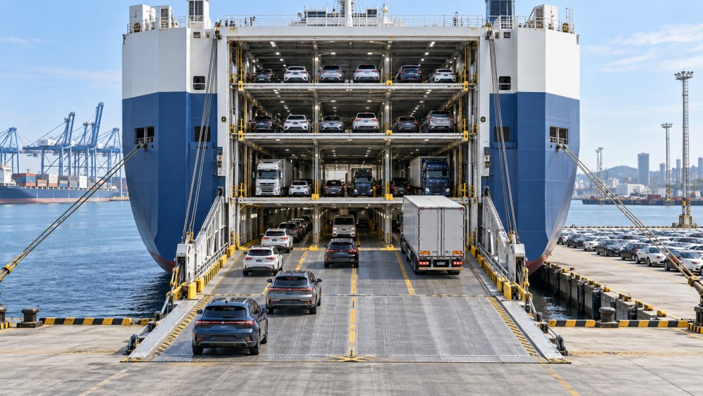 What determines cargo capacity on PCTC vessels?