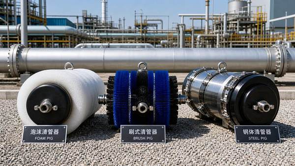 Cleaning PIGs Selection Guide: Foam, Brush, or Steel Body for Different Pipelines?