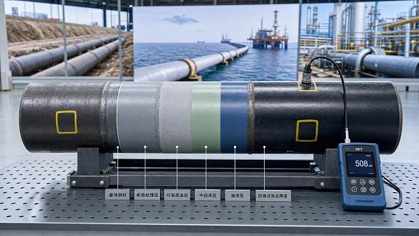 Pipeline Coatings Thickness Guide: DFT Ranges, Measurement Methods, and Acceptance Limits