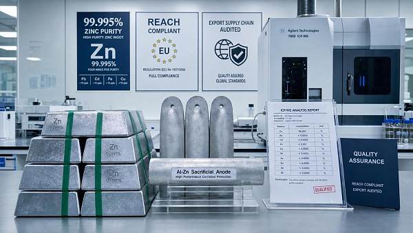 EU REACH Sets 99.995% Zn Rule for Sacrificial Anodes