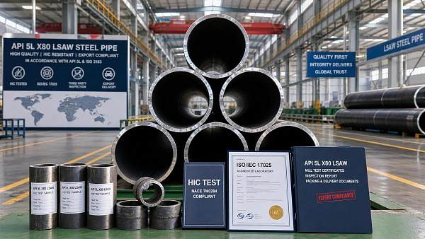 SABIC Adds HIC Test Requirement for X80 LSAW Pipe