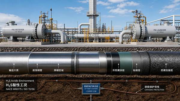 Pipeline Failure Prevention in Sour Service: Key Material and Corrosion Control Decisions