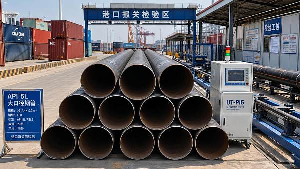 India Adds UT-PIG Pre-Clearance for API 5L Pipe Imports