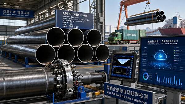 PHMSA Tightens AUT Rule for X80 LSAW Pipe