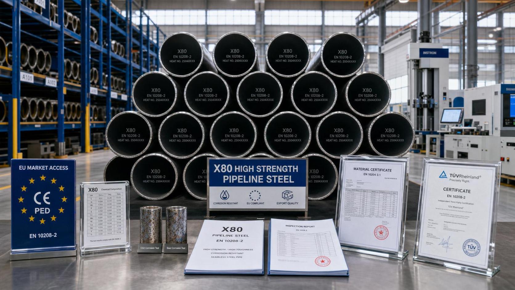 EU Tightens Corrosion Proof for X80 Pipe Steel