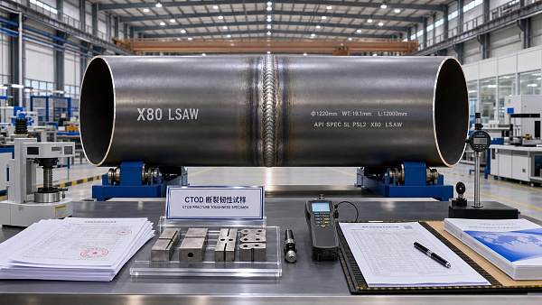 API RP 5L1-2026 Makes Weld CTOD a Gate for X80 LSAW Exports