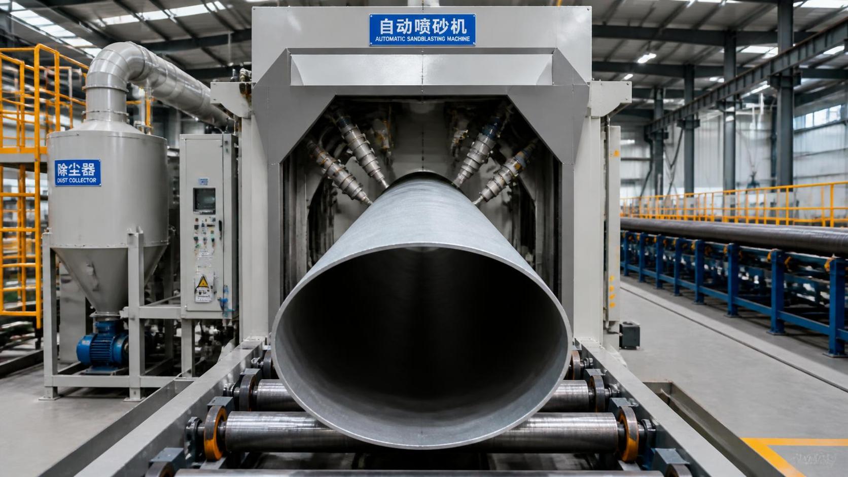 Steel Pipe Surface Preparation: Blast-Cleaning Grades for Coating Adhesion