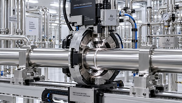 How Orbital Welding Improves Repeatability in High-Purity Process Piping