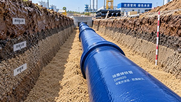 Selecting Epoxy-Coated Ductile Iron Pipe for Corrosive Soil Conditions