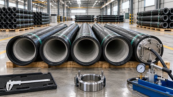 Buyer Checks for C25 Ductile Iron Pipe Specifications and Traceability