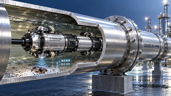 When UT corrosion inspection is more reliable than MFL for pipelines
