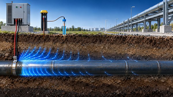 What cathodic monitoring readings indicate inadequate pipeline protection