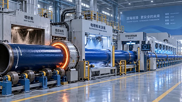 What offshore pipe coating equipment is needed for consistent coverage
