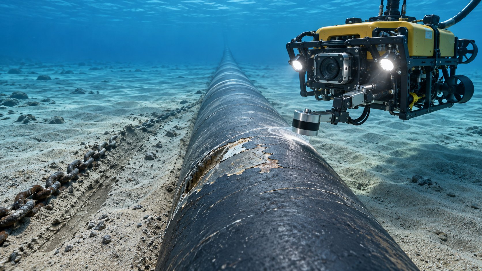 Planning Subsea Crack Inspection After Anchor Damage: A Risk-Based Survey Workflow