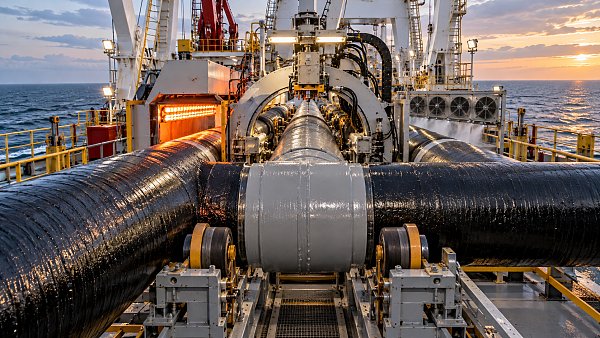 How offshore field joint coating system cycle time limits lay rate