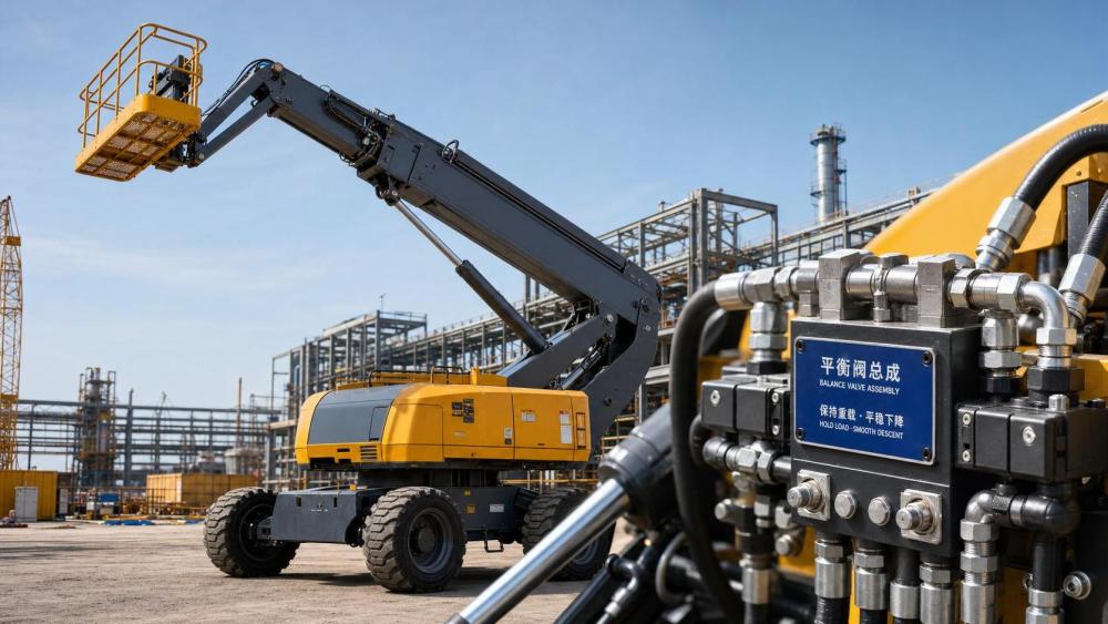Counterbalance Valve Applications in Telescopic Booms Explained