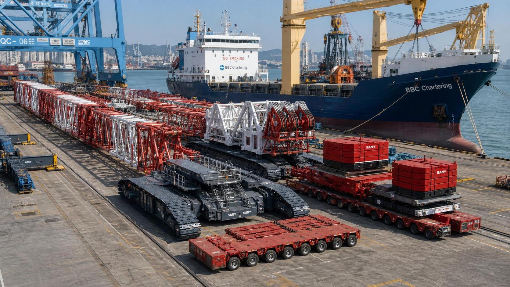Red Sea Pressure Lifts Europe-Asia Rates, Raising 4000t Crane Shipping Costs