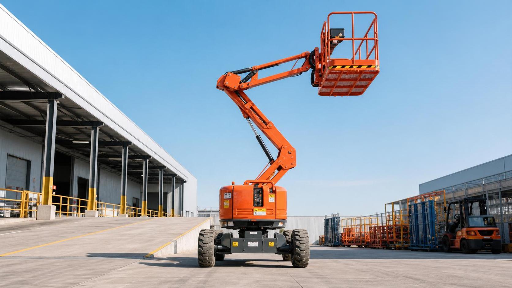MEWP Safety Systems: Key Features That Reduce Site Risk