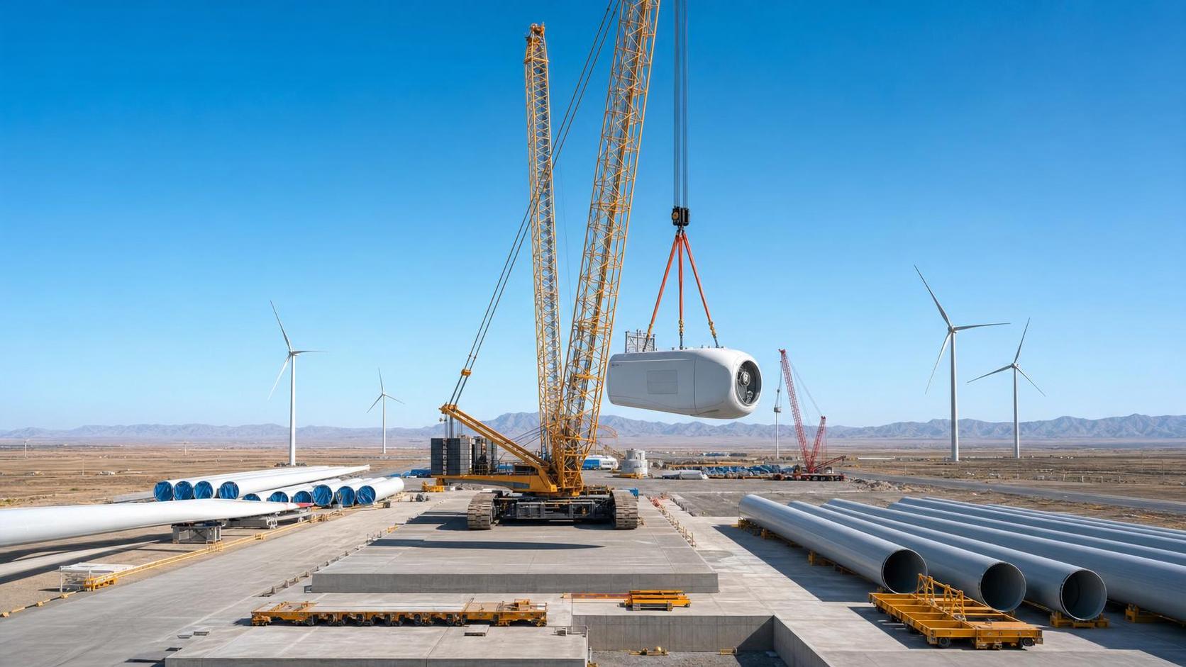 Wind Turbine Erection Equipment Planning: Avoiding Lift Delays and Cost Overruns