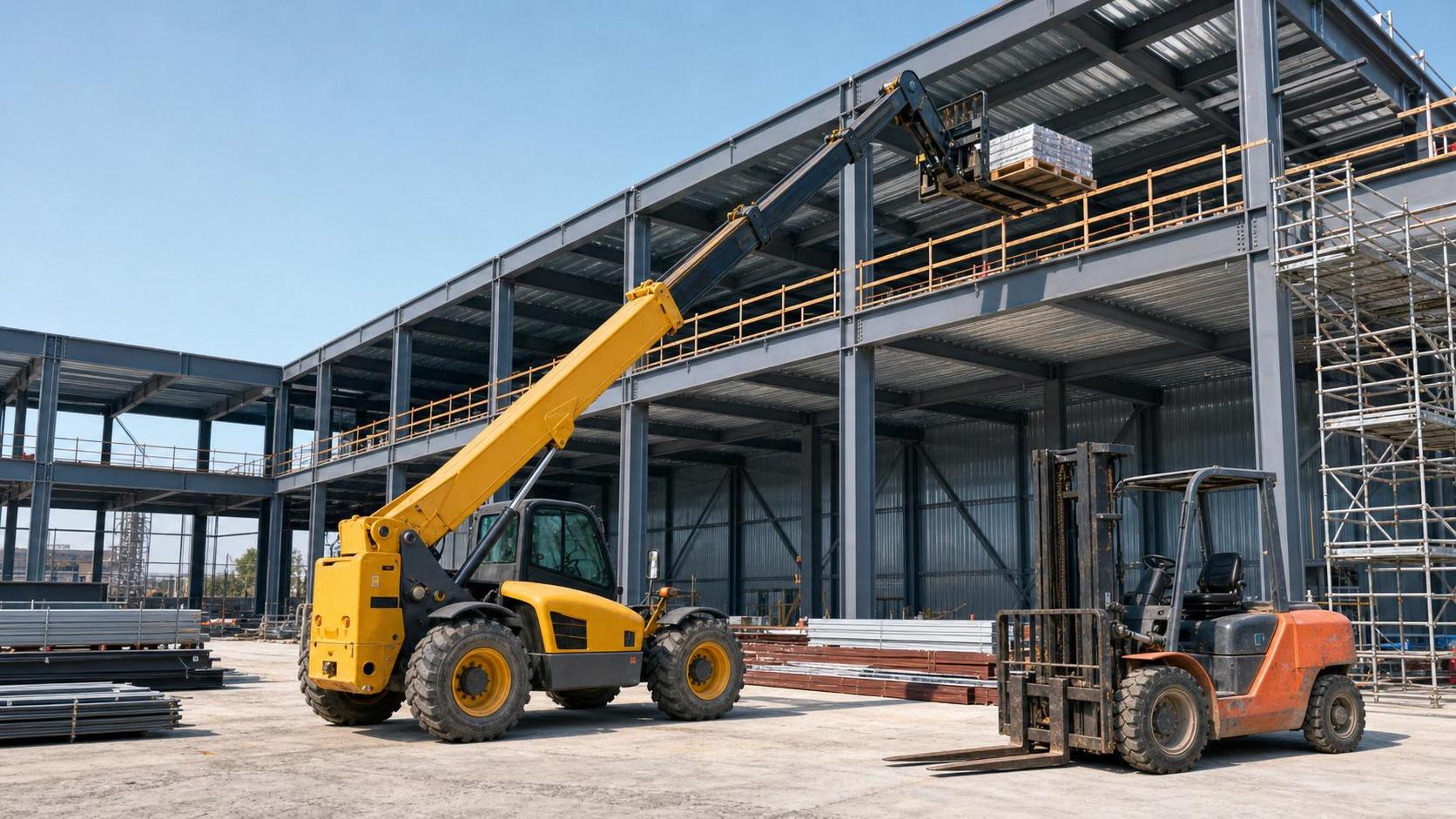 Telehandler Applications in Construction: Where They Beat Rough Terrain Forklifts