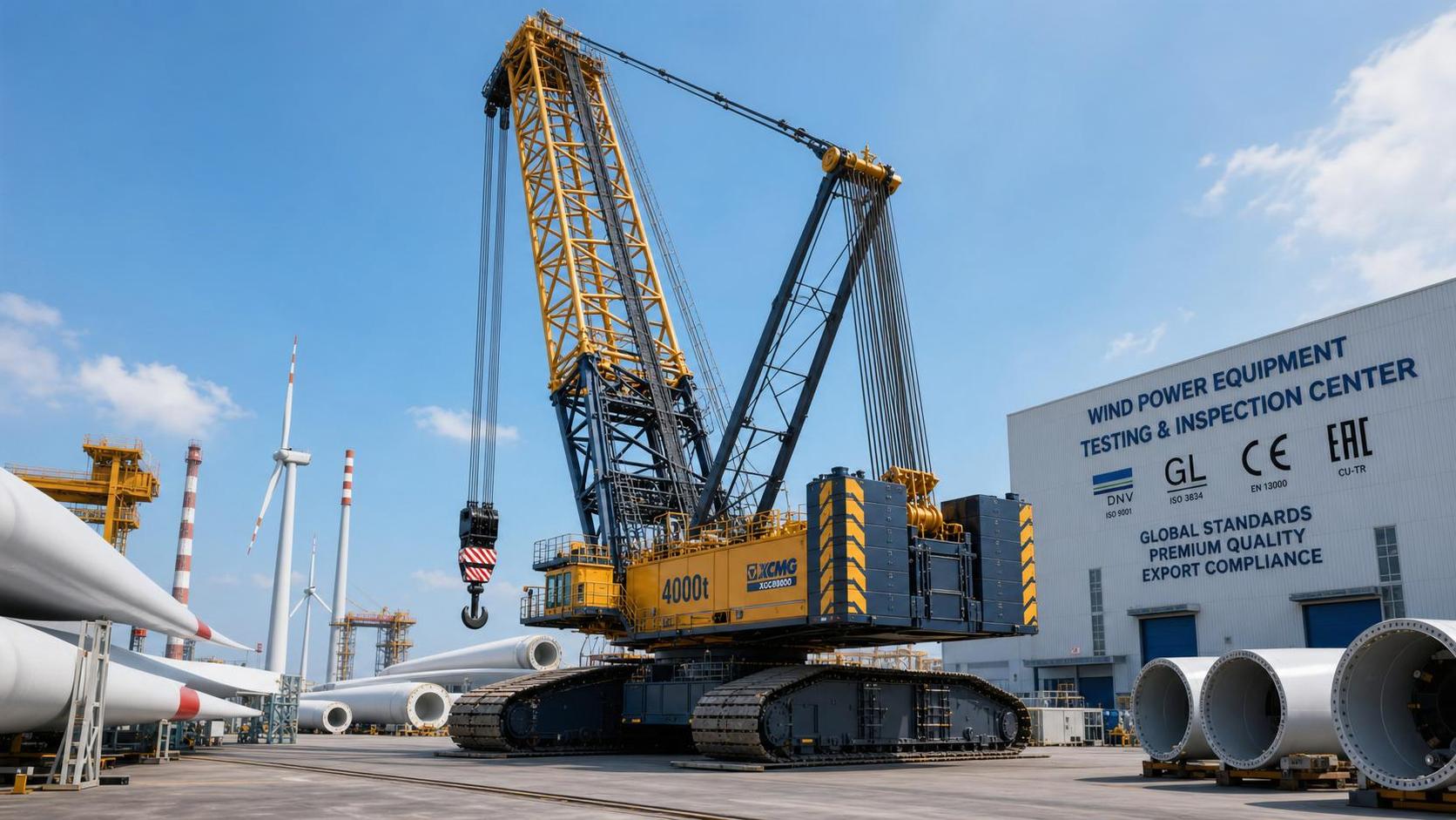 TÜV Rheinland Tightens LMI Safety Rules for 4000t Cranes