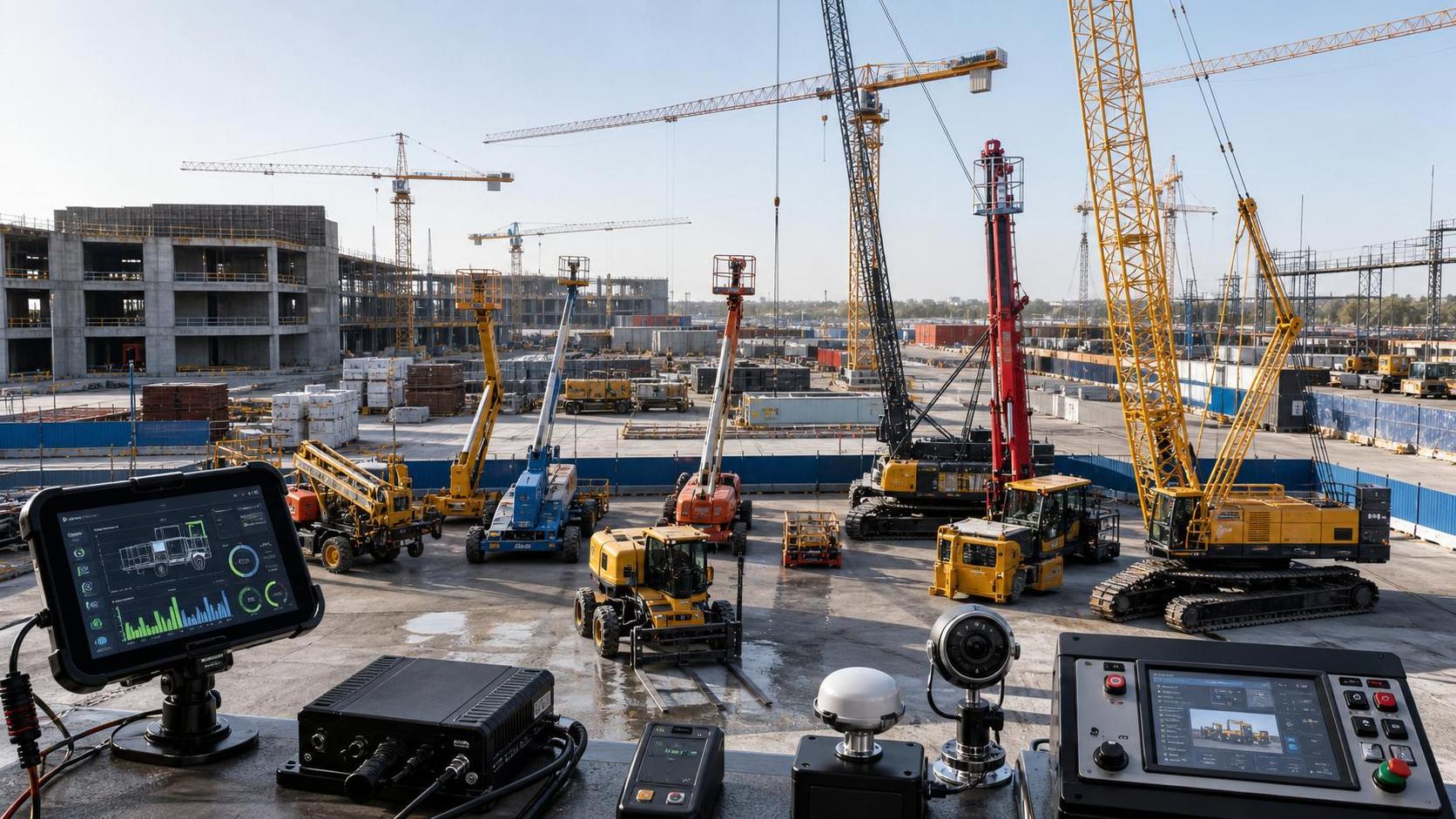 How GPS Fleet Tracking Cuts Construction Equipment Idle Costs