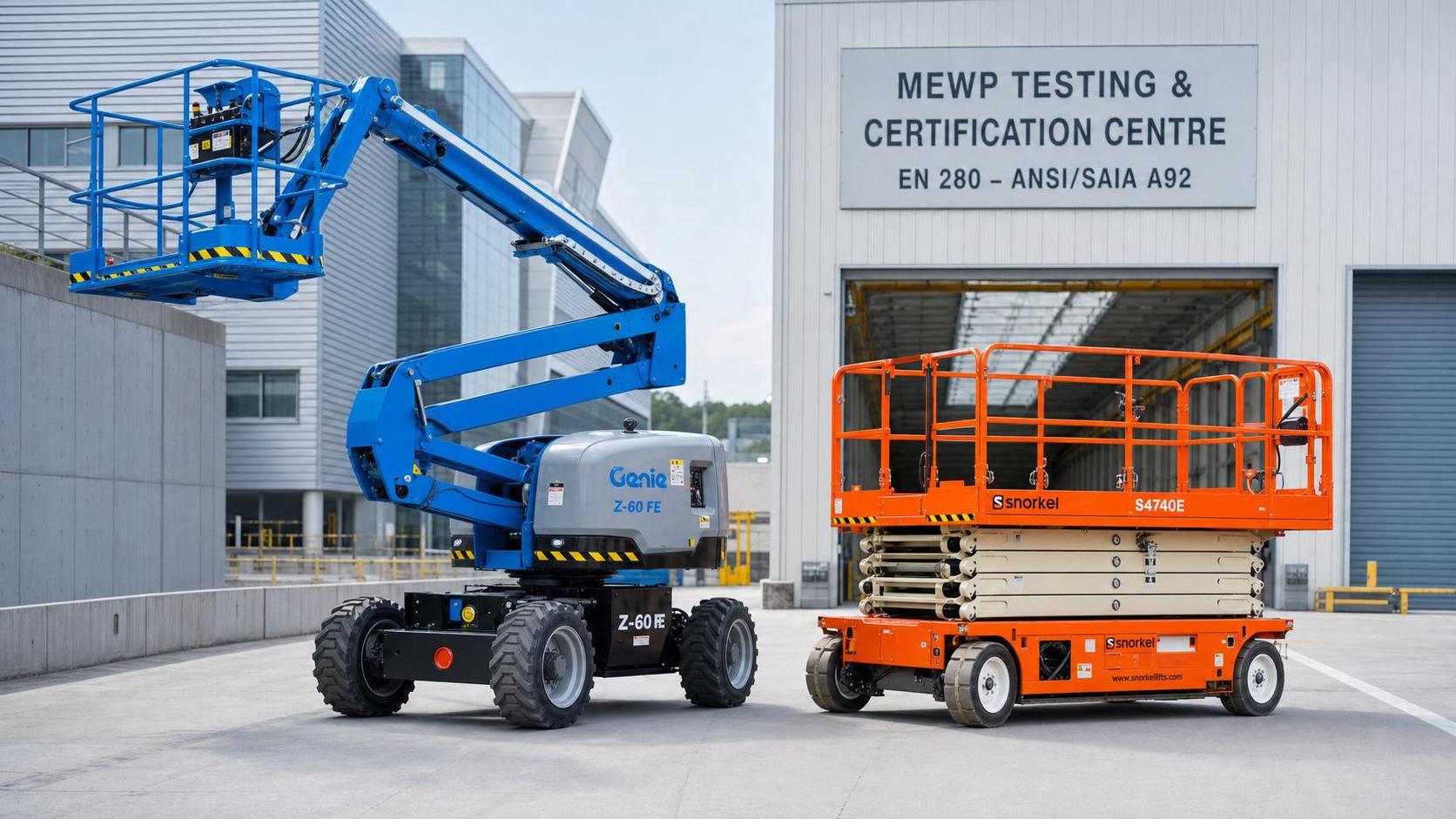MEWP Standards: Key ANSI A92 and EN 280 Differences