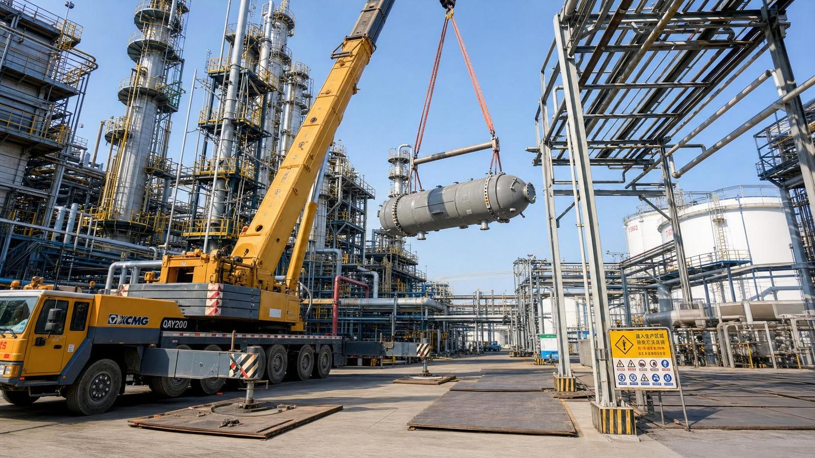 Industrial Lifting Applications in Refineries: Main Risk Checks