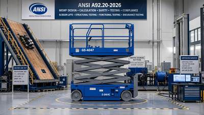 ANSI A92.20-2026 Takes Effect for AC Scissor Lifts