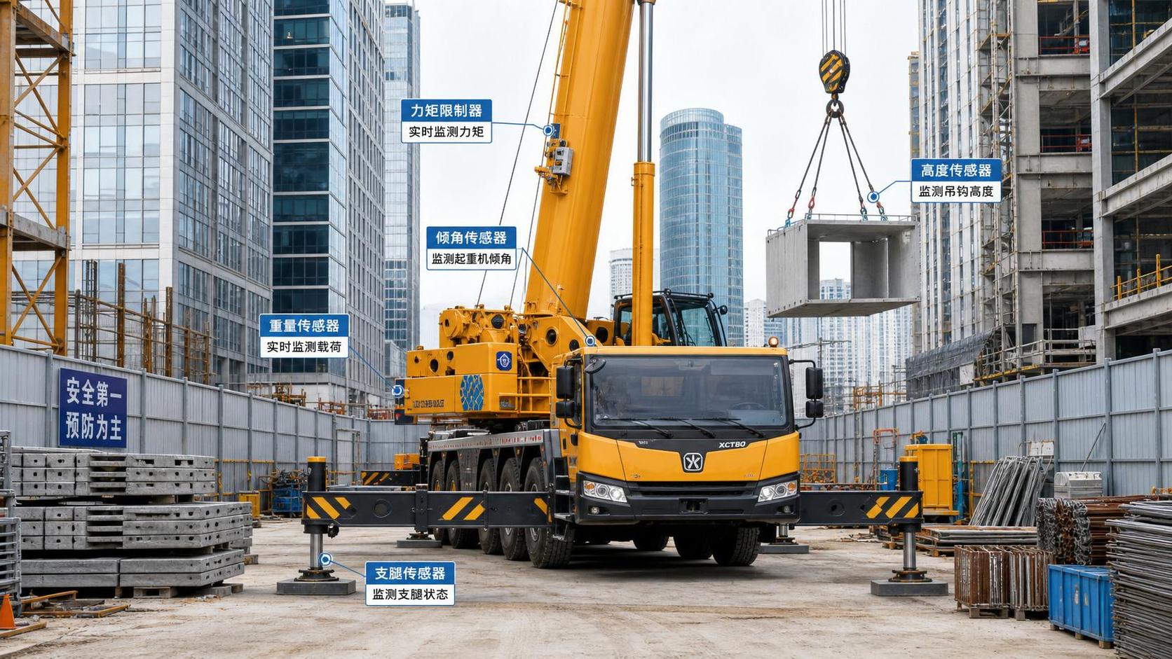 Mobile Crane Load Monitoring for Safer Lifts on Congested Job Sites
