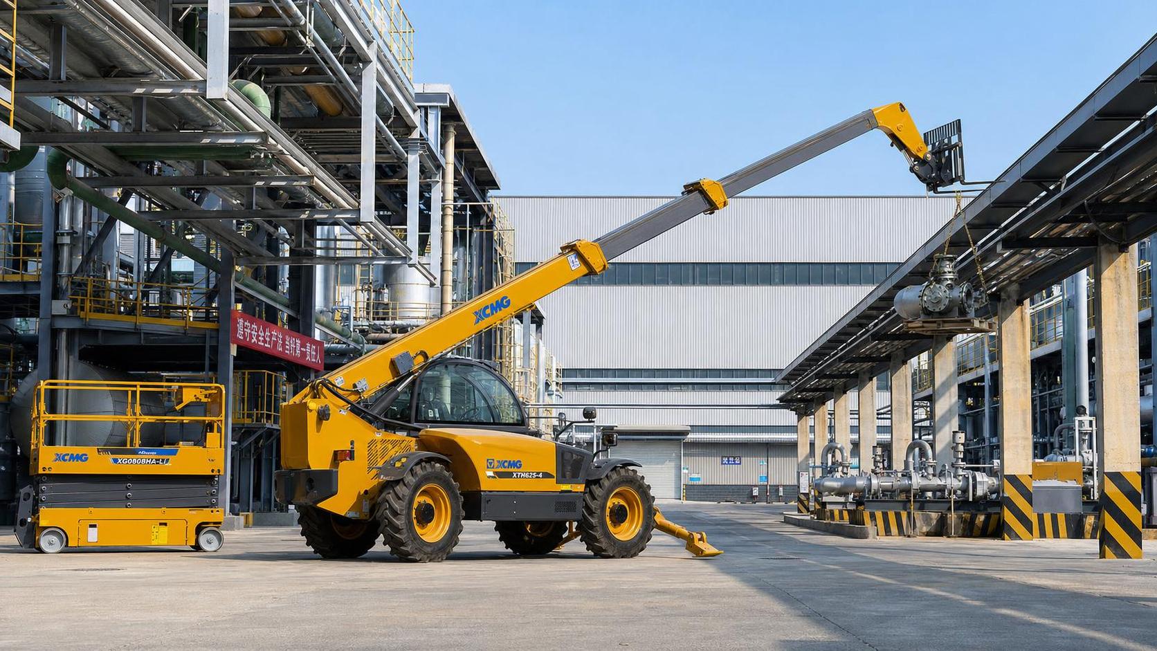 Telehandler Applications in Industrial Maintenance: Where They Beat Scissor Lifts