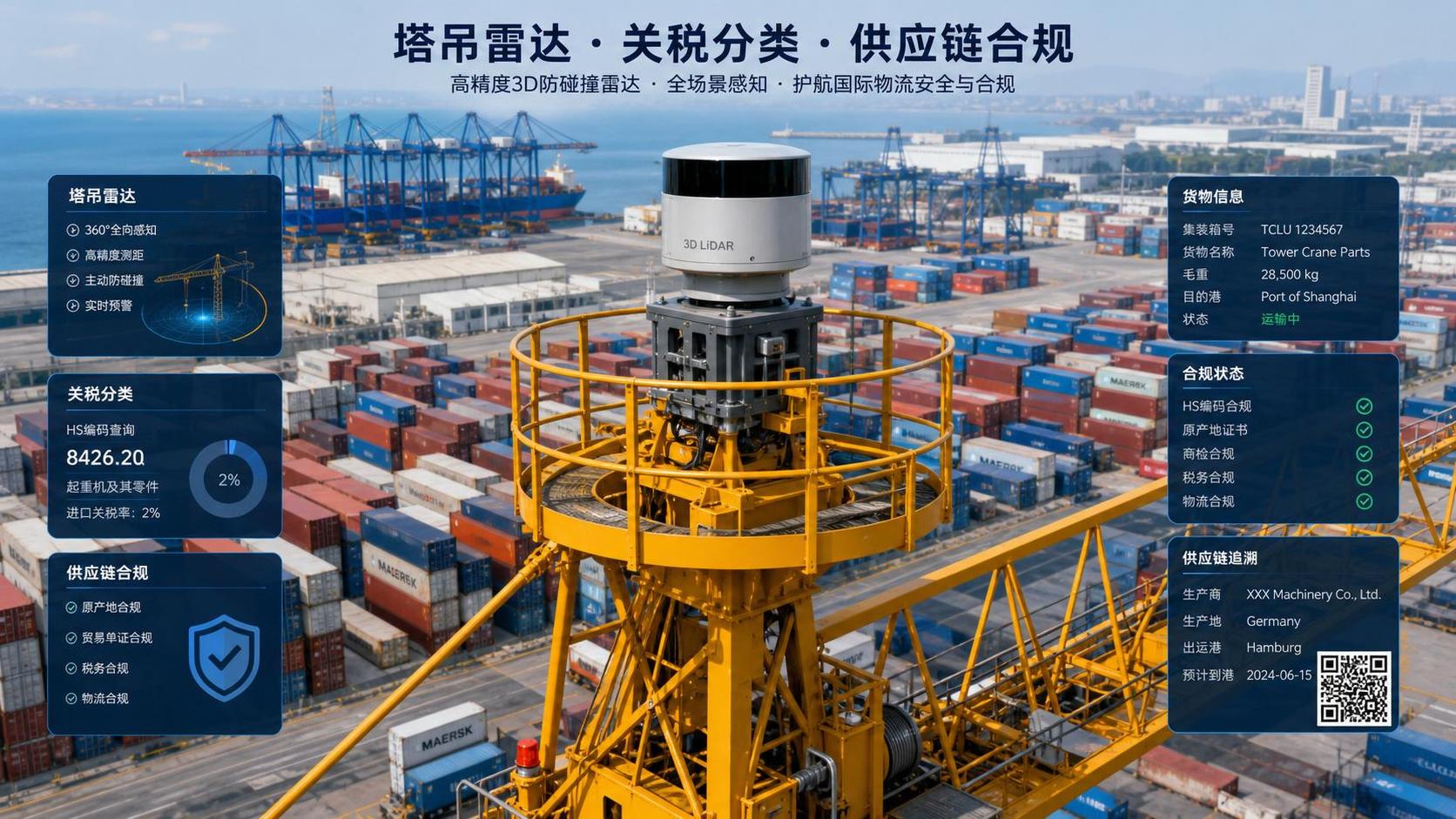 CBP Reclassifies Tower Crane Radar Under 8517.62