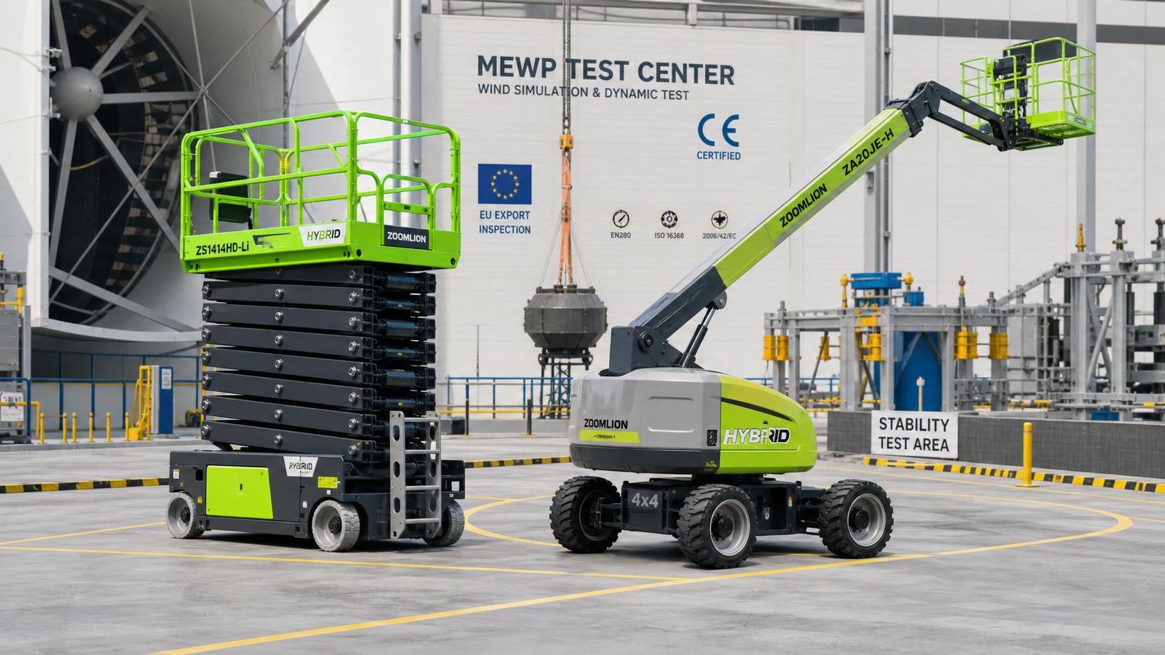 EU Updates MEWP CE Rules on Wind Shear Testing