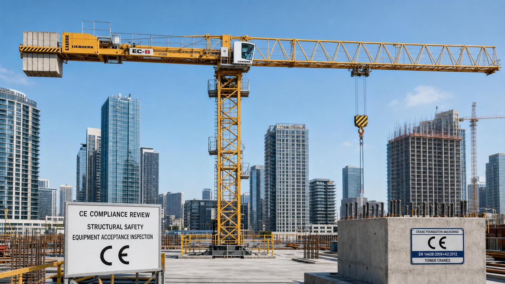 Topless Tower Cranes CE: Key Compliance Checks Before Purchase