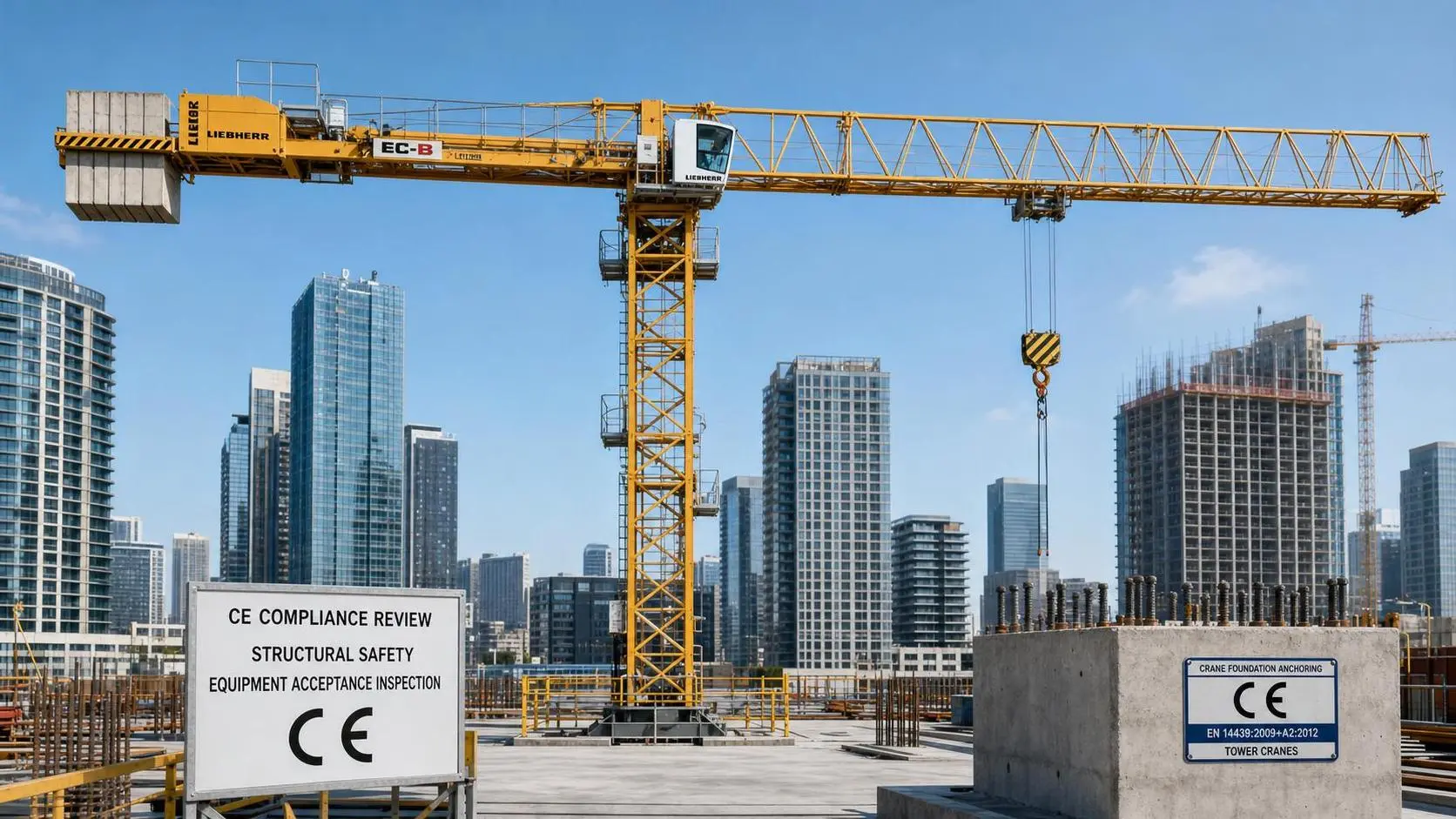 Topless Tower Cranes CE: Key Compliance Checks Before Purchase