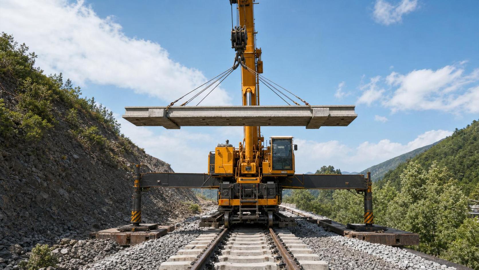 Rail Infrastructure Lifting: Key Safety and Stability Factors on Complex Sites