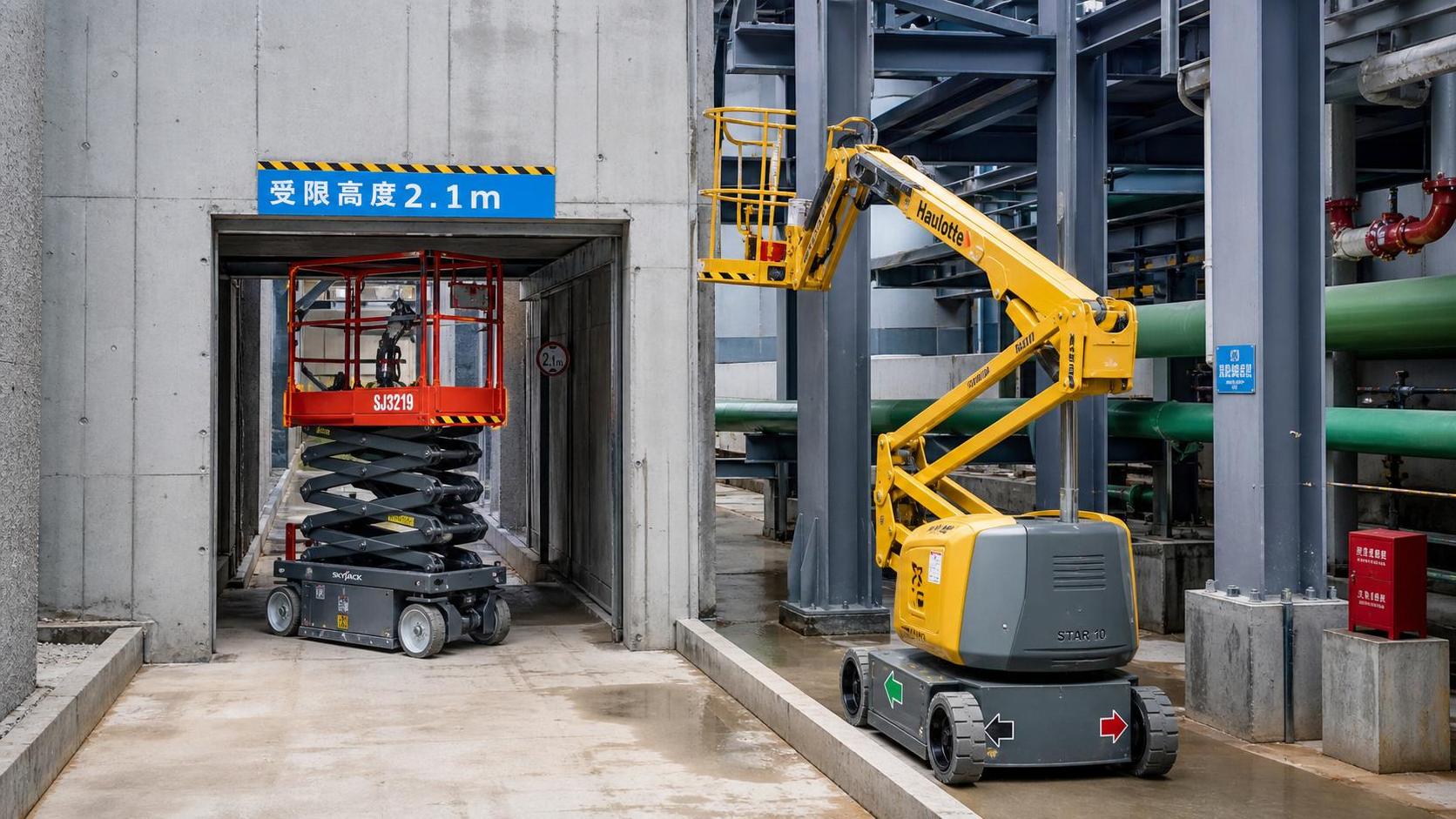 How to Choose Access Equipment for Construction Sites with Tight Ground Access