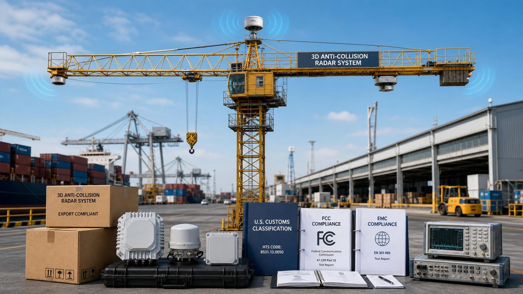 US Adds HTS 8426.91.0020 for Tower Crane Radar