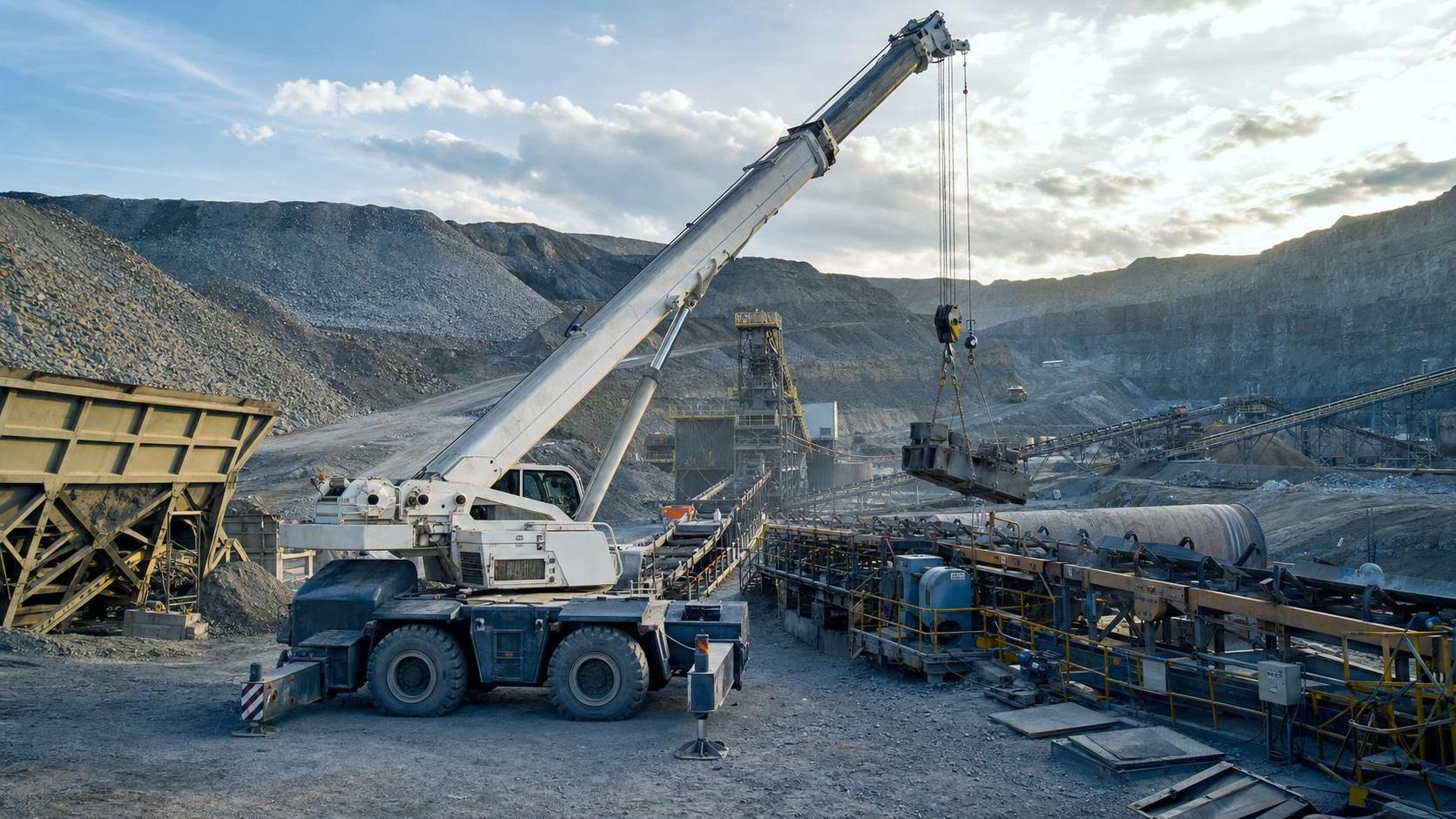 How Rough Terrain Cranes Improve Uptime in Mining Sites
