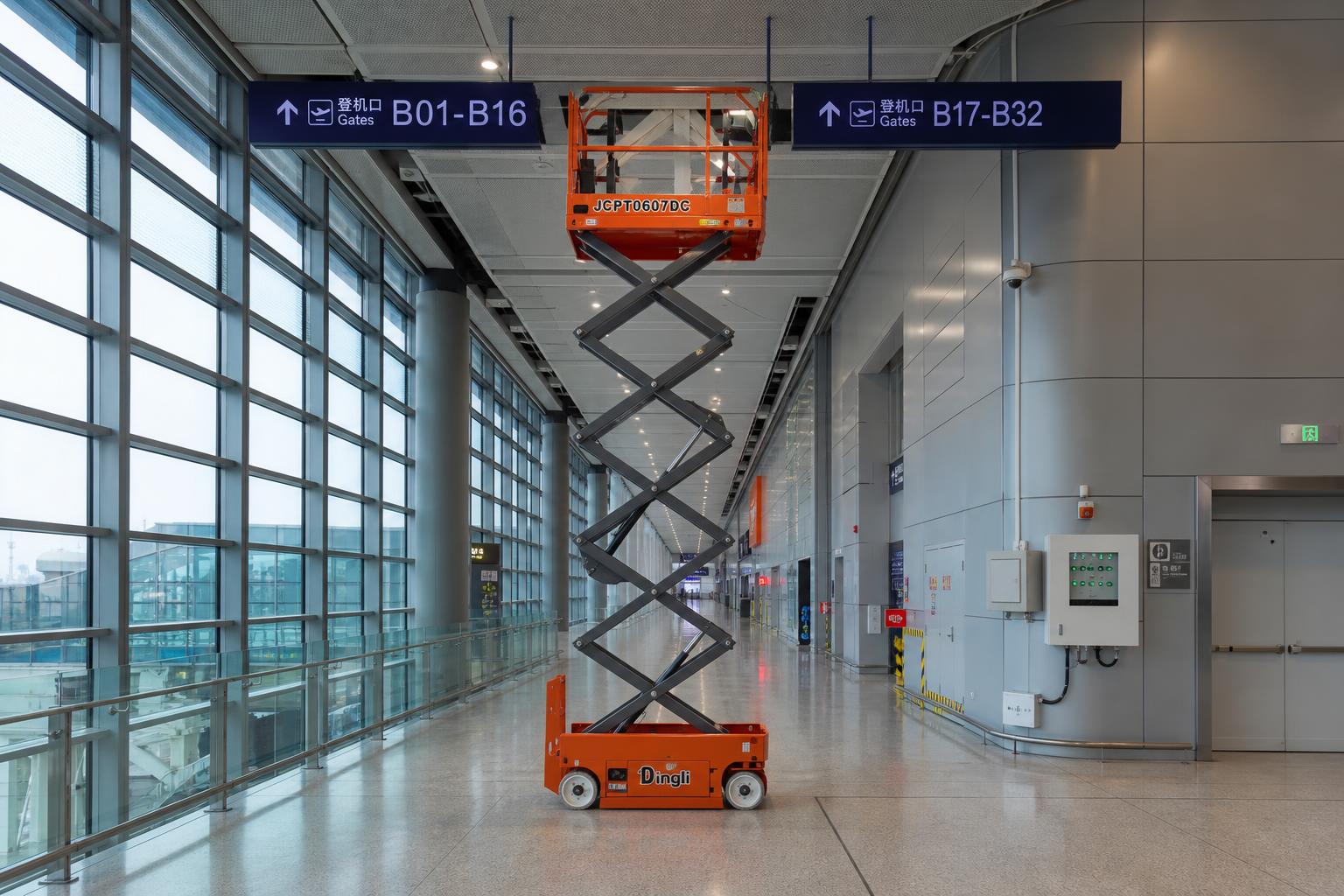 Best Scissor Lifts for Airport Access Maintenance Tasks