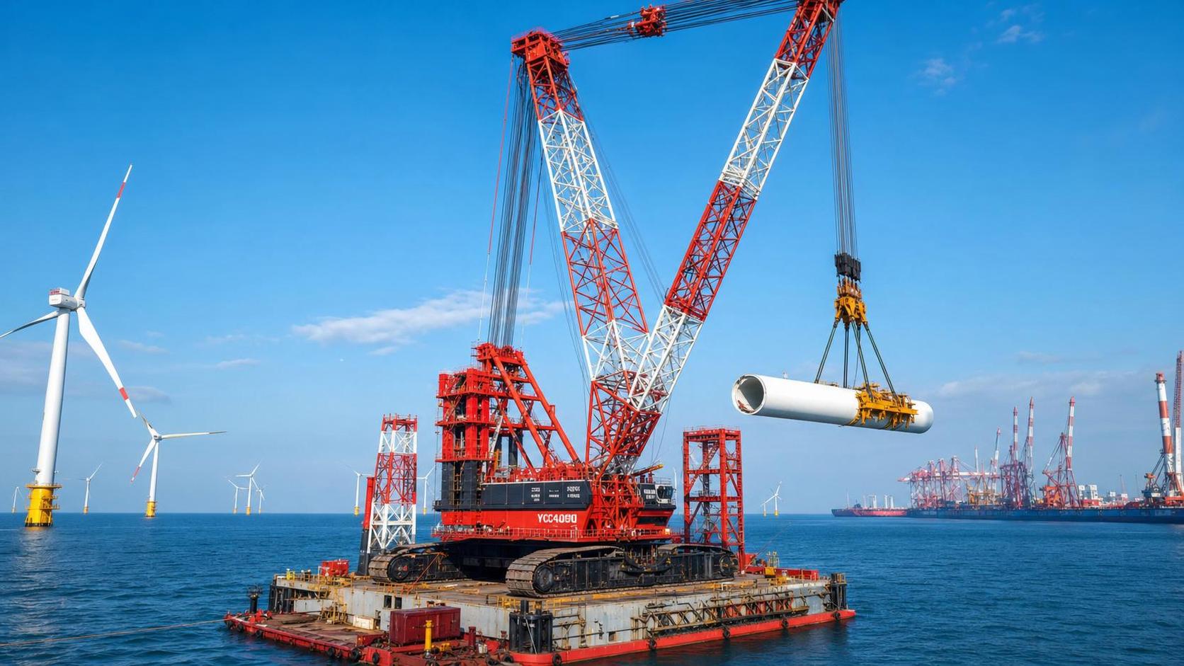 Wind Farm Lift Demand Drives 32% Premium in 4000t Crawler Crane TCO