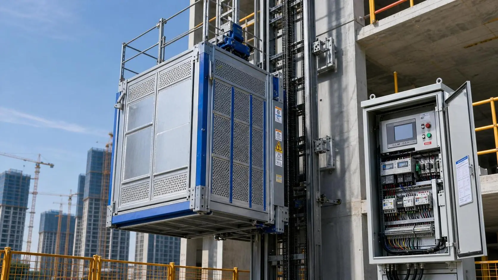 Construction Hoist Control Systems: Key Features That Improve Lift Safety
