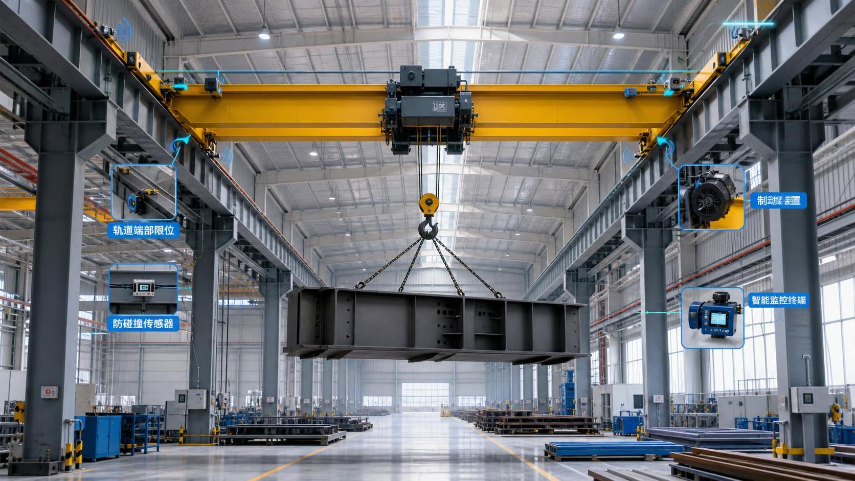 How Anti Collision Technology for Hoists Prevents Load Swing and Impact Risks