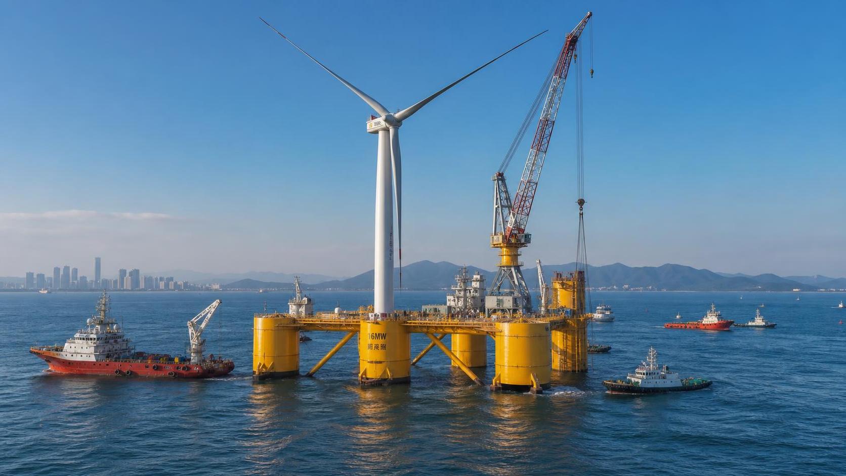 Zhuhai Development Zone Offshore Equipment Exports Surge as Floating Wind Platform Gains Certification