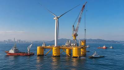Zhuhai Development Zone Offshore Equipment Exports Surge as Floating Wind Platform Gains Certification